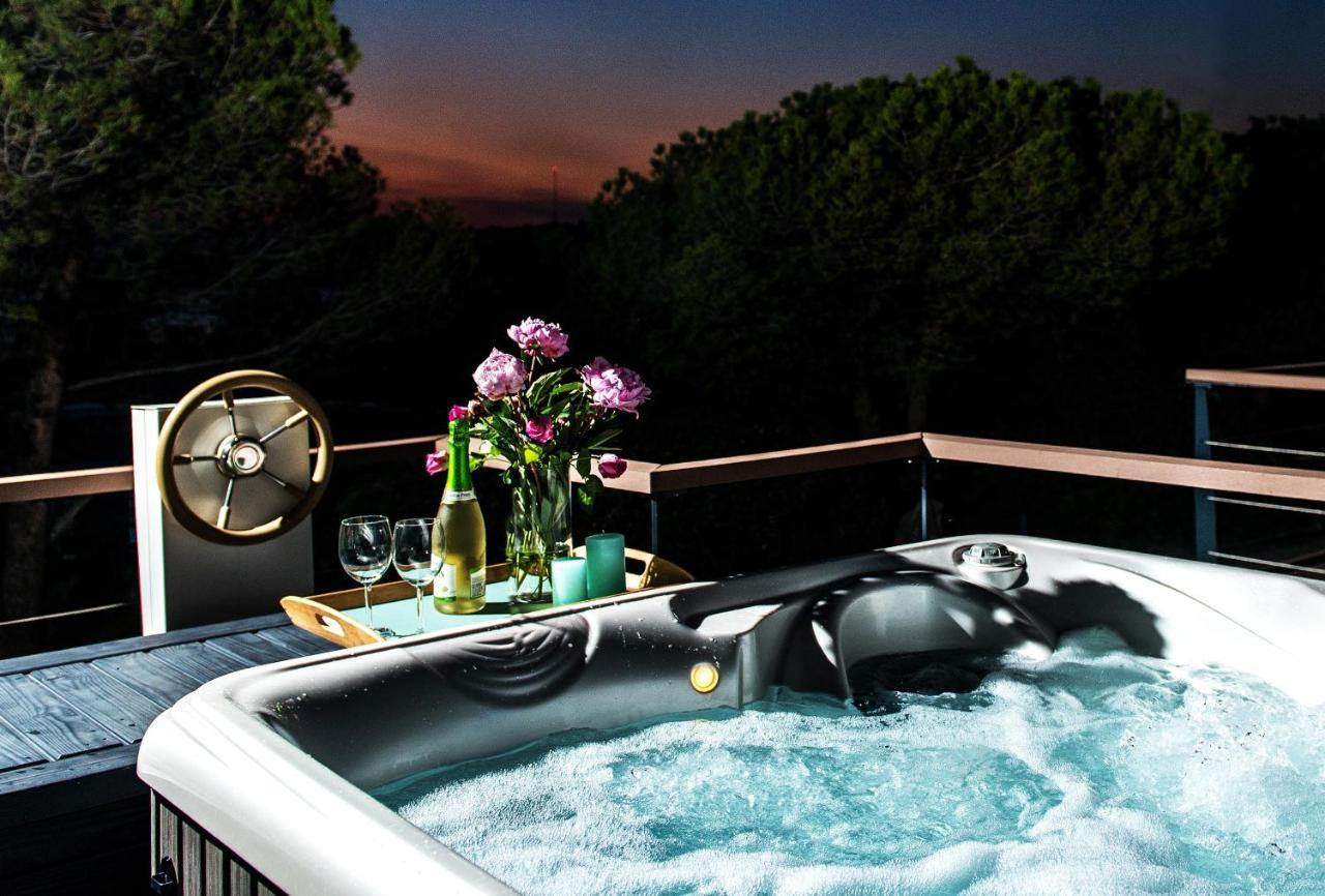 Villa Marina Luxury Houseboat Olive Portorož Exterior foto