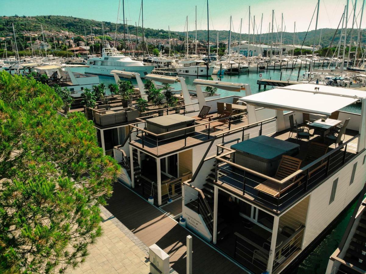 Villa Marina Luxury Houseboat Olive Portorož Exterior foto